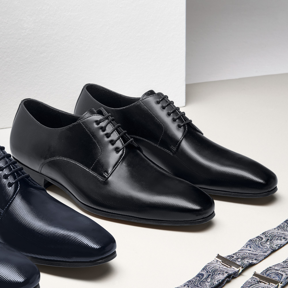 WILVORST fekete cipő 448322-10 Modell 0223