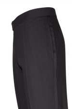 WILVORST fekete szmoking nadrág részletek 401201-1 Modell 622