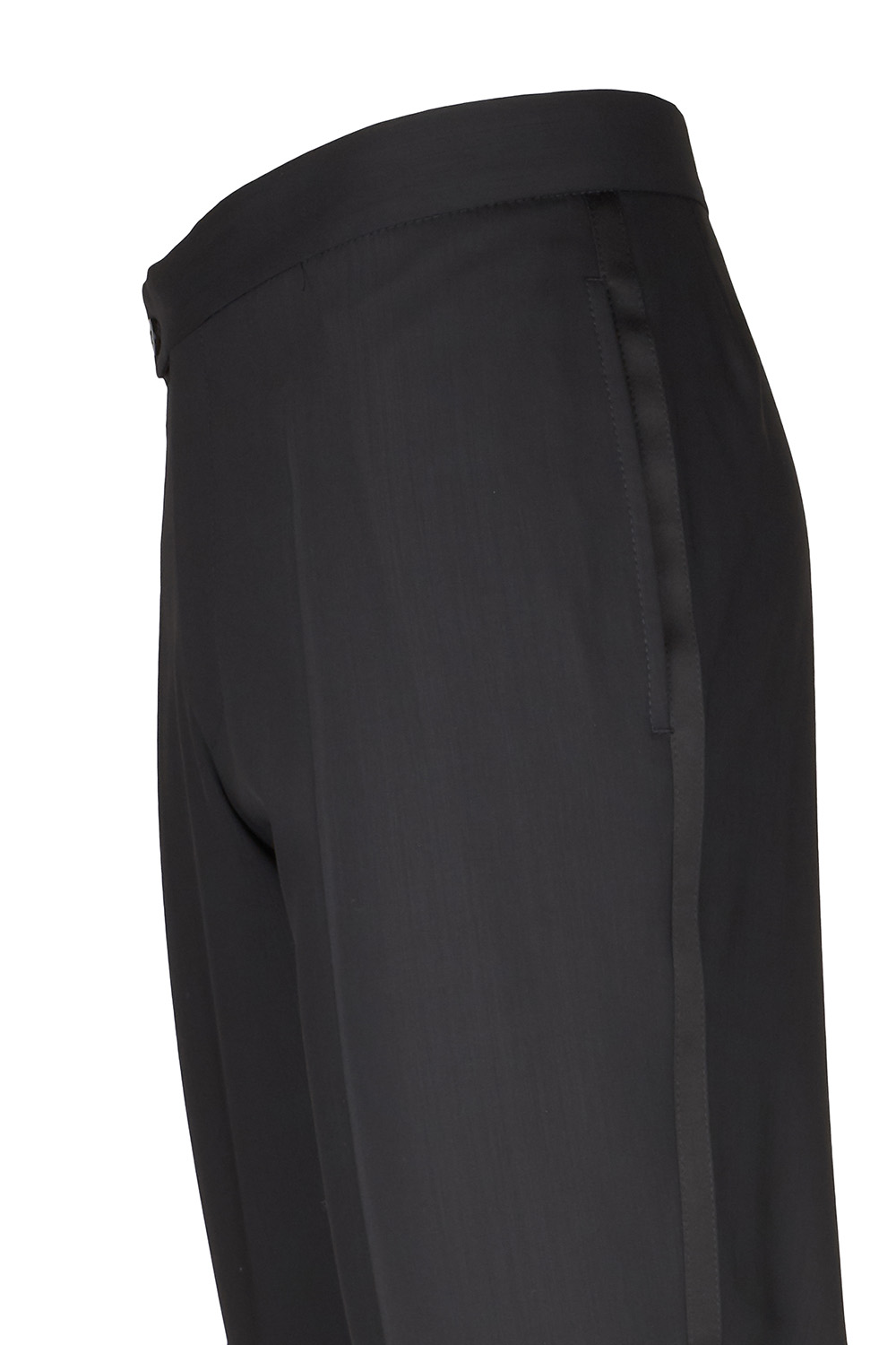 WILVORST fekete szmoking nadrág részletek 401201-1 Modell 622