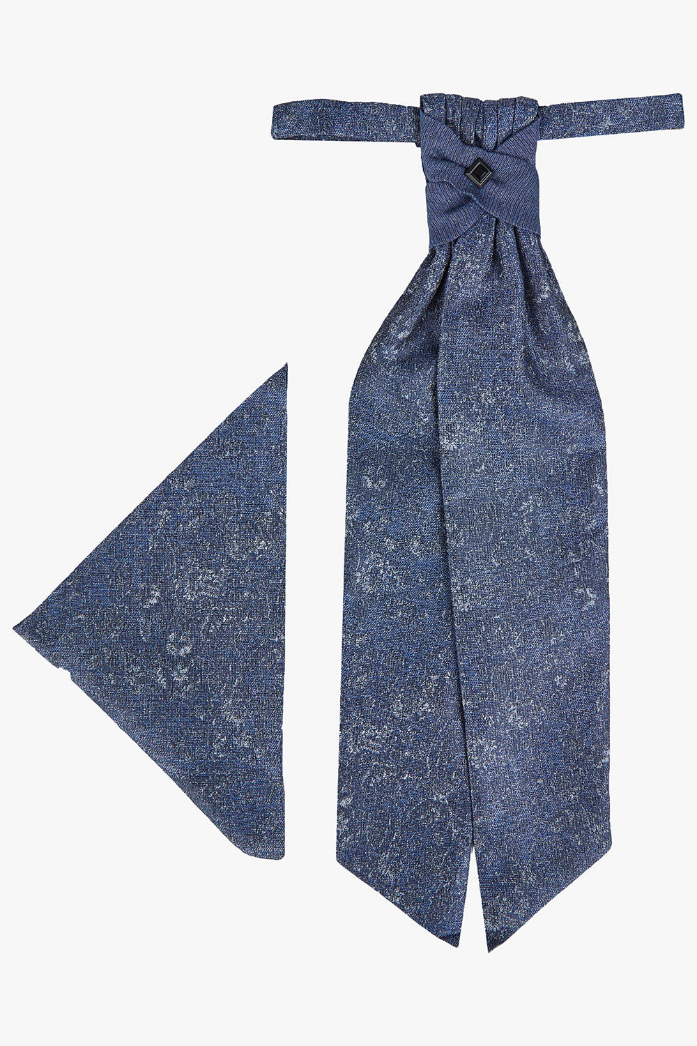 TZIACCO márványkék francia nyakkendő szett 521203-30