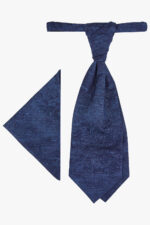 TZIACCO sötétkék francia nyakkendő szett 531103-30