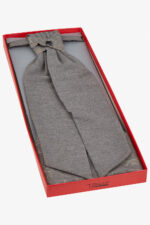 TZIACCO szürkésbarna francia nyakkendő szett díszdobozban 531101-60