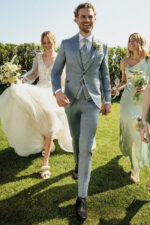 WILVORST slim fit felhőkék esküvői öltöny 441100-36