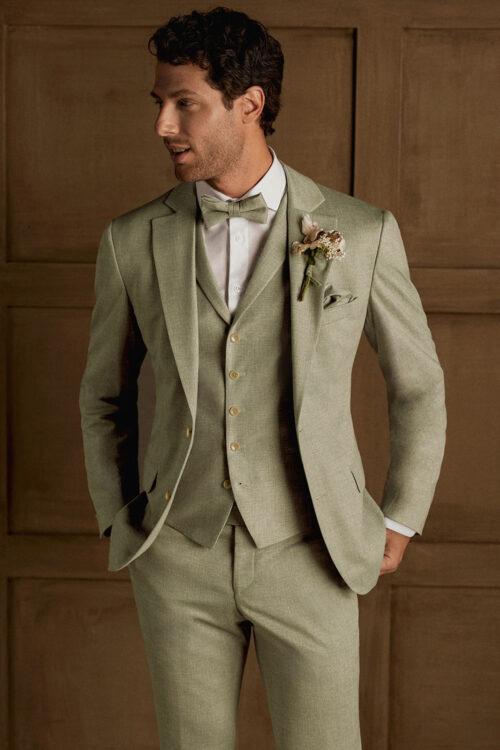 atelier torino slim fit zsályazöld esküvői öltöny 851102-43