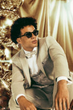 atelier torino slim fit világosbarna öltöny - Image 2